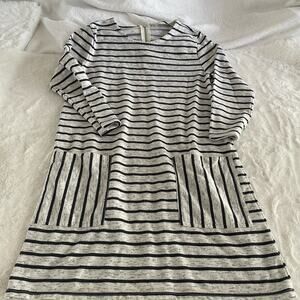 abercrombie and fitch striped dress size extra small XS